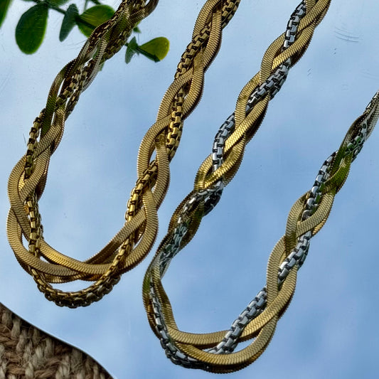 Braid Snake Necklace